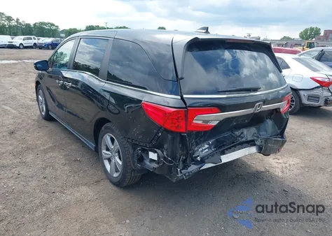 2019 Honda Odyssey Ex from USA, damaged, VIN 5FNRL6H52KB121652